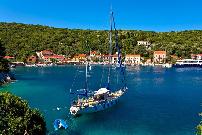 Ithaca Island Bus & Cruise Tour- Swim stop to Gidaki Beach - Kioni Harbour and the old-island feel