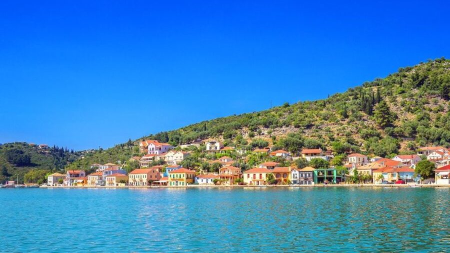 Ithaca Island Tour with Bus & Cruise with Swim Stops - Frikes and the midday meal