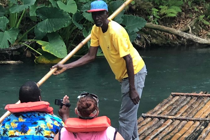 Jamaica Martha Brae Bamboo Rafting with Bus Transportation - Staying dry and managing the return ride