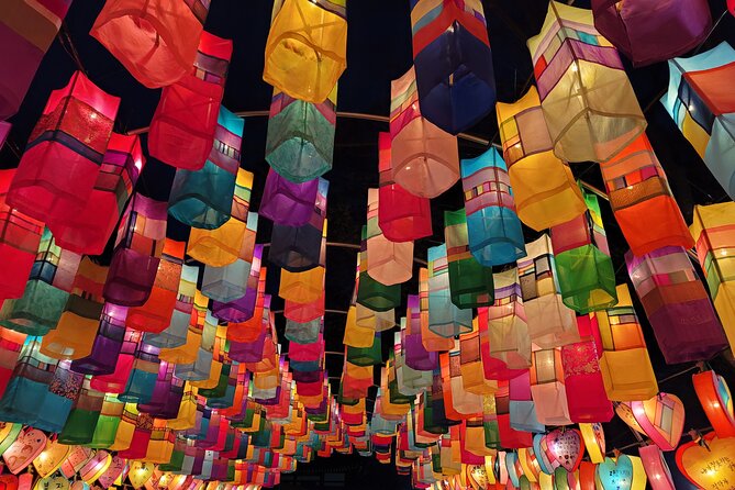 Jinju Namgang Yudeung Festival Bus tour from Busan - Student lanterns, performances, and festival extras