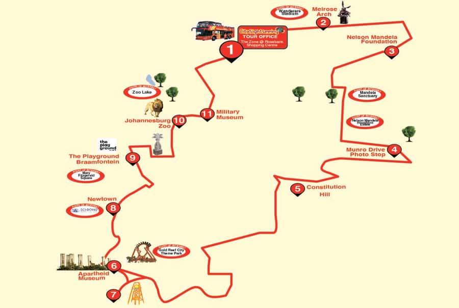 Johannesburg: Hop-On Hop-Off Bus with Optional Soweto Tour - Constitution Hill puts the city’s past into focus