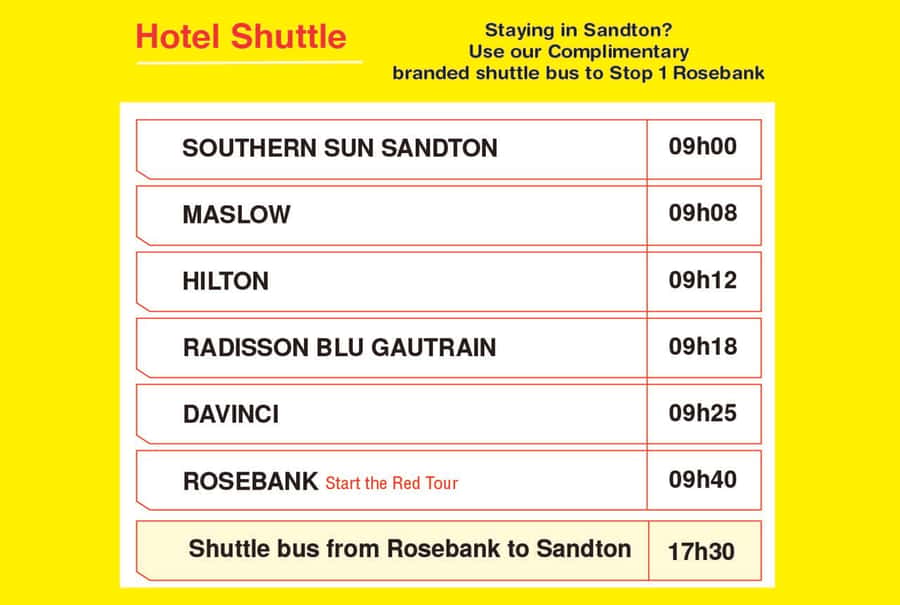 Johannesburg: Hop-On Hop-Off Bus with Optional Soweto Tour - Finish with the Zoo and Military Museum if time allows