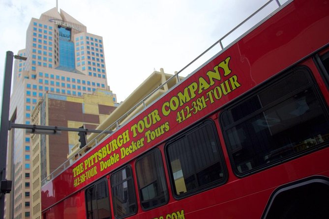 JUST THE TOUR - Double Decker bus sightseeing tour of Pittsburgh. - What the price means at $44.95
