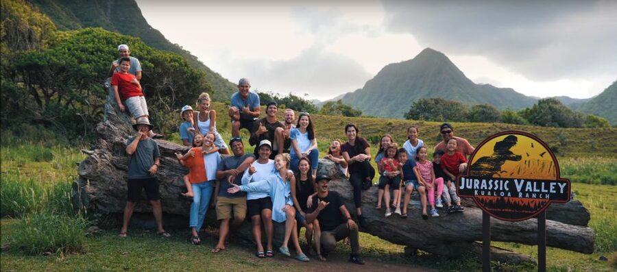 Kaneohe: Kualoa Ranch Hollywood Film Locations Tour by Bus - The WWII bunker stop