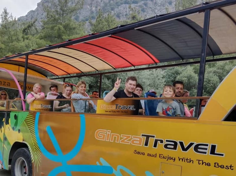 Kemer: Party Bus to Goynuk Canyon with Entrance Ticket - Entering the canyon and getting your bearings