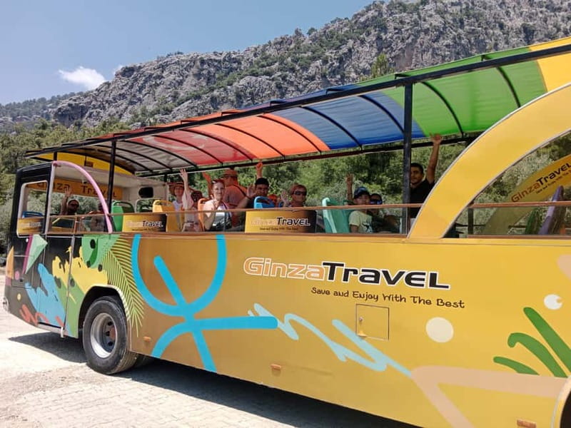 Kemer: Party Bus to Goynuk Canyon with Entrance Ticket - What to bring and how to prepare