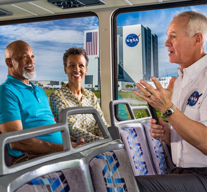 Kennedy Space Center: Entry Ticket with Explore Bus Tour - Riding out to the launch area