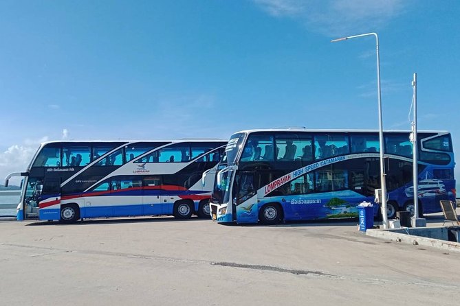 Krabi To Koh Phangan(Phangan Island) by Bus and Ferry - Changing boats through Koh Samui