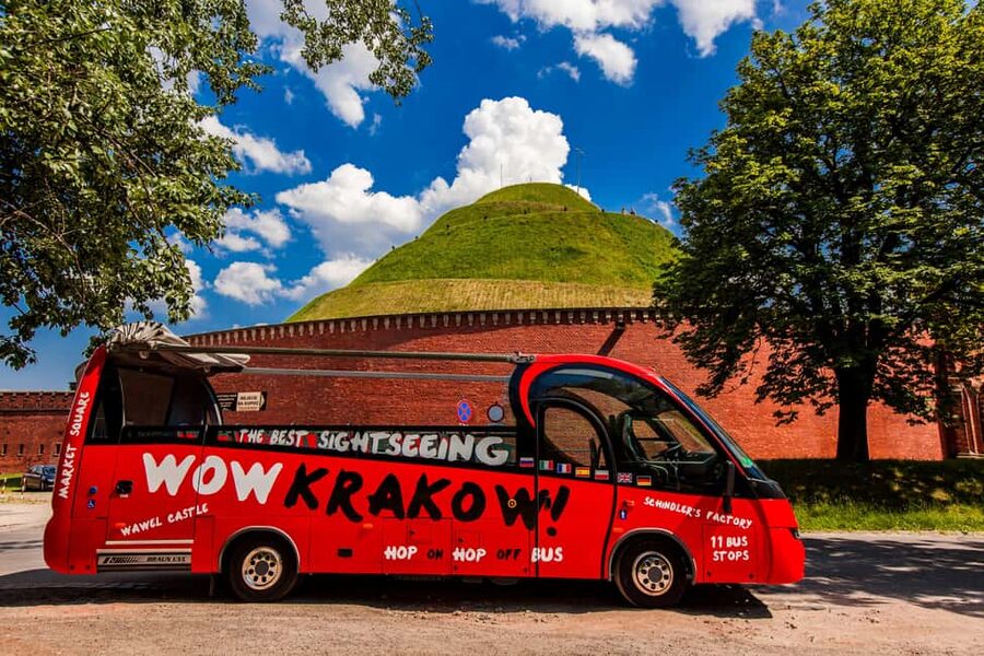 Krakow: Hop-On Hop-Off Bus Tour with Audio Guide - What you see from Wawel to Schindler’s Factory