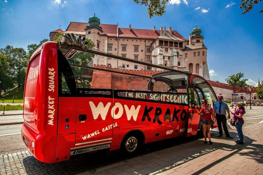 Krakow: Hop-On Hop-Off Bus Tour with Audio Guide - Choosing between four hours and two days