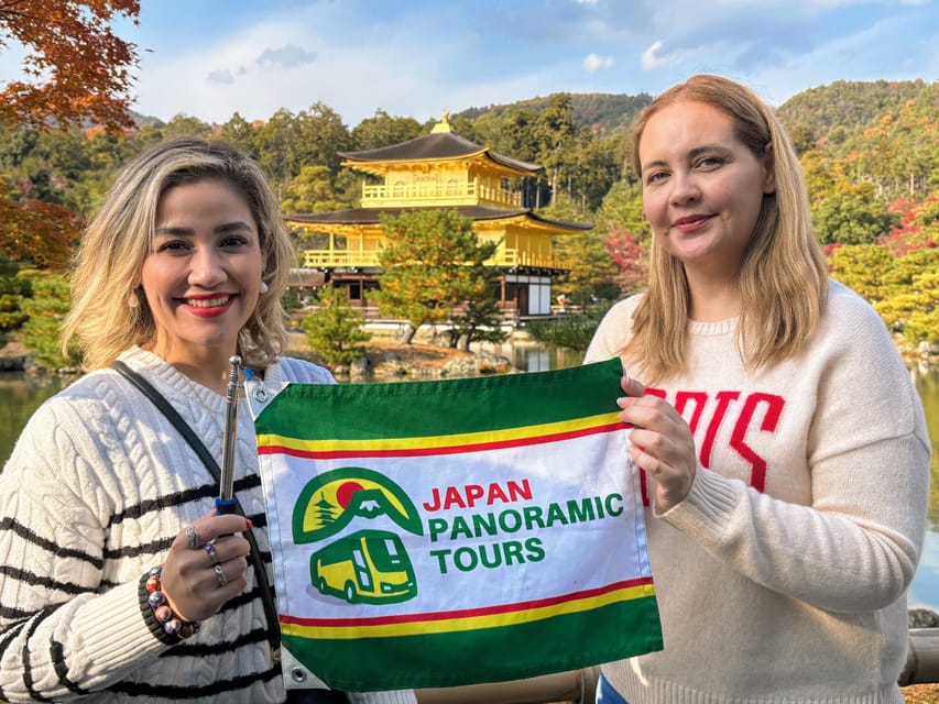 Kyoto: Fushimi Inari, Kinkakuji, Bamboo Grove 1 Day Bus Tour - Kiyomizudera opens the morning with a city view