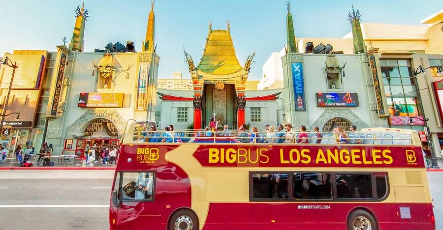 LA: Hop-on Hop-off Tour by Open-top Bus with 19 Stops - Red Route: Hollywood, Beverly Hills, and the Sunset Strip