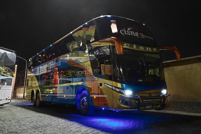 La Paz Uyuni Premium Bus - Leaving La Paz at 9:15 pm