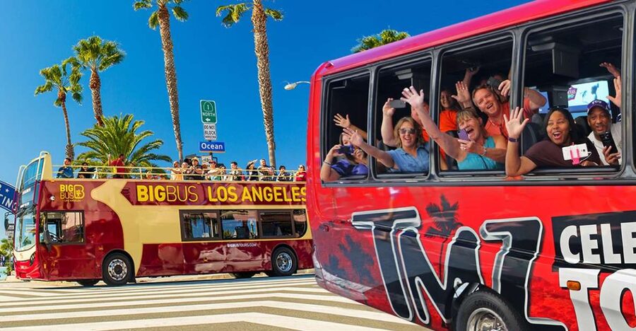 LA: TMZ Celebrity Tour & Big Bus 24-Hour Hop-on Hop-off Tour - Hollywood icons on the Big Bus route
