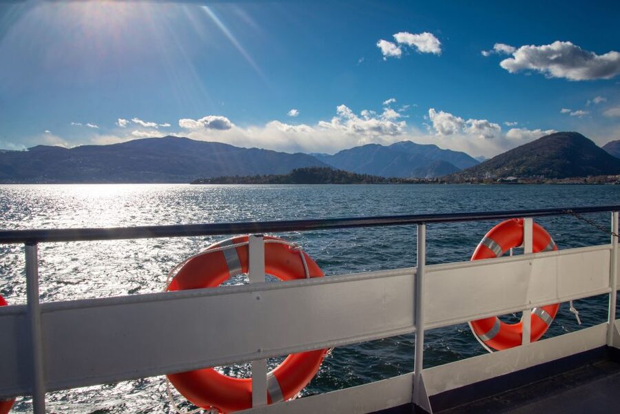 Lake Maggiore: 1-Day Boat, Bus & Cable Car Travel Pass - The Laveno cable car and the best panorama of the day