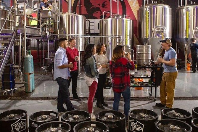 Las Vegas Brewery Tour by Party Bus w/ 3 Flights of Craft Beer - HUDL Brewing Company: your first flight