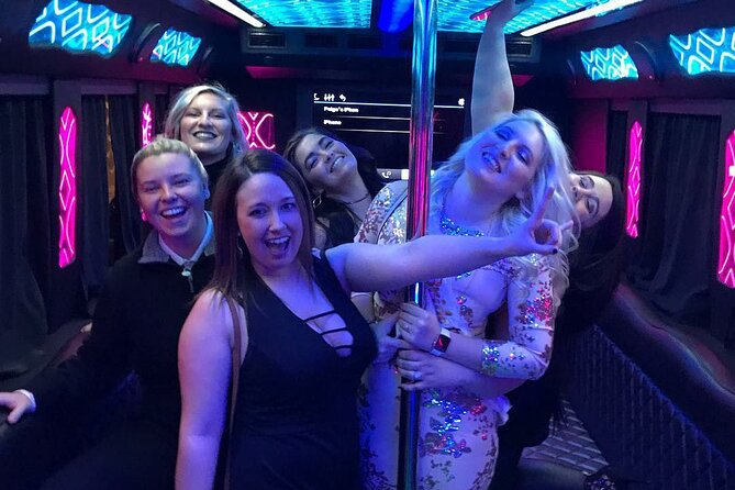 Las Vegas Country Bar Crawl by Party Bus w/ Free Drinks - The Strip ride with free drinks and a stripper pole