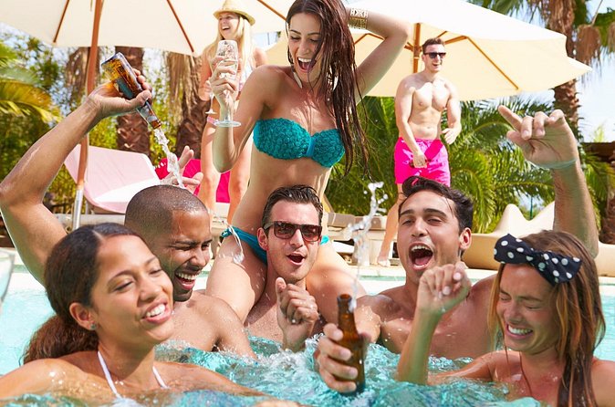 Las Vegas Day Club Crawl & Party Bus VIP Tour - How many pools will you actually visit?