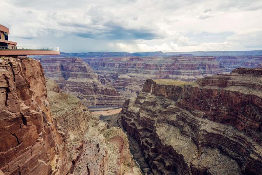 Las Vegas: Grand Canyon West Bus Tour with Guided Walk - Las Vegas pickup and the ride west