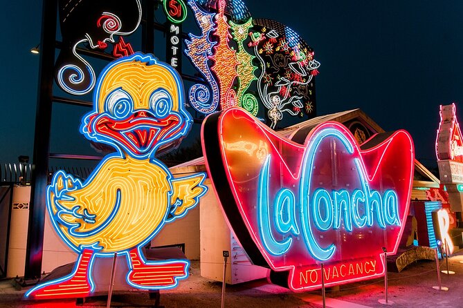 Las Vegas: Neon Museum Night Experience and Open-Top Bus Tour - Weather, seating, and traffic matter