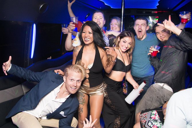 Las Vegas Nightclub or Pool Party Crawl with Luxury Party Bus - What the $99 price really buys you