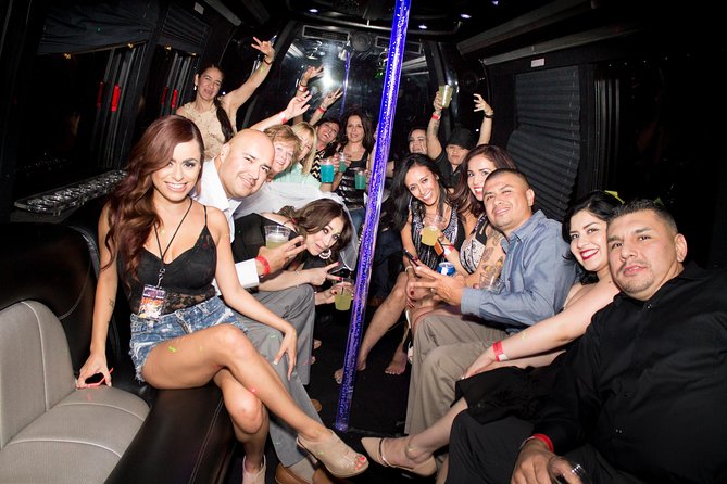Las Vegas Nightclub or Pool Party Crawl with Luxury Party Bus - Timing, group size, and the real pace