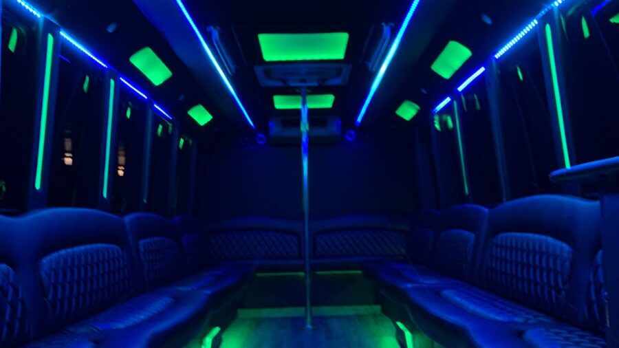 Las Vegas: Private Party Bus Tour Of Vegas Strip w Champagne - Music, dancing, and the stripper pole