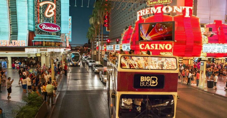 Las Vegas: Sightseeing Night Tour by Open-top Bus - What this Las Vegas night tour actually gives you