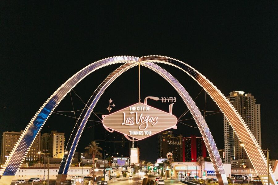Las Vegas: Sightseeing Night Tour by Open-top Bus - Stratosphere and the changing face of Las Vegas