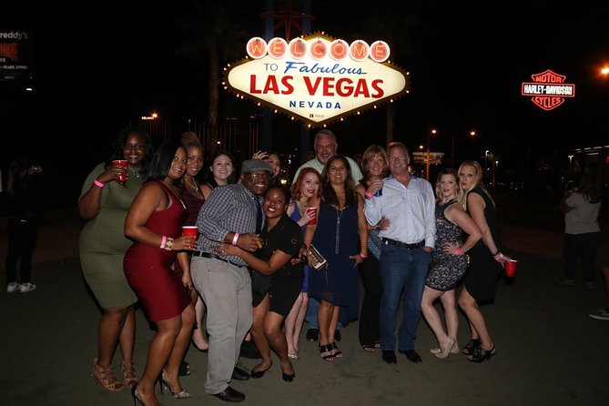 Las Vegas VIP Nightclub Party Bus Crawl - The 8:30 p.m. start and meeting point