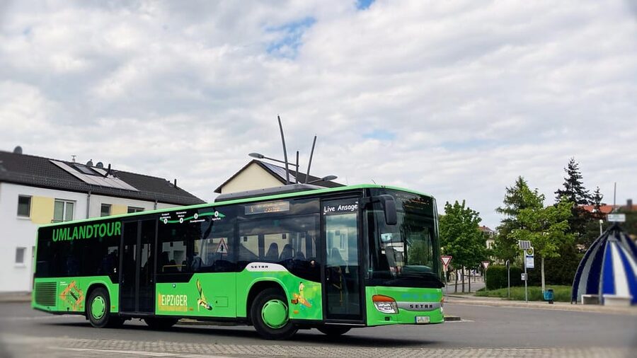 Leipzig: Hop-On-Hop-Off Bus Tour & City Walk - Markkleeberger Lake and the former mining region