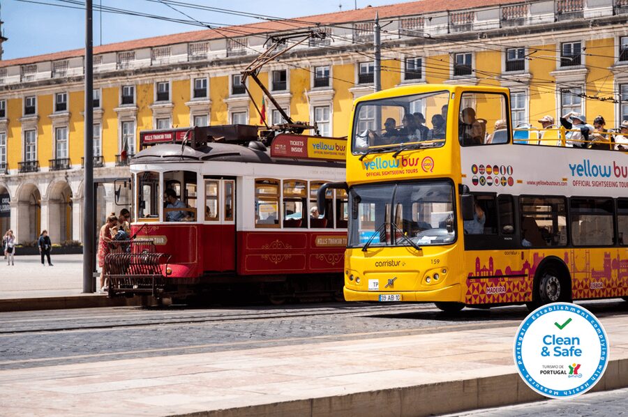 Lisbon: 3-in-1 Hop-On Hop-Off Bus and Tram Tours - The Modern route, from Rossio to the Oceanarium