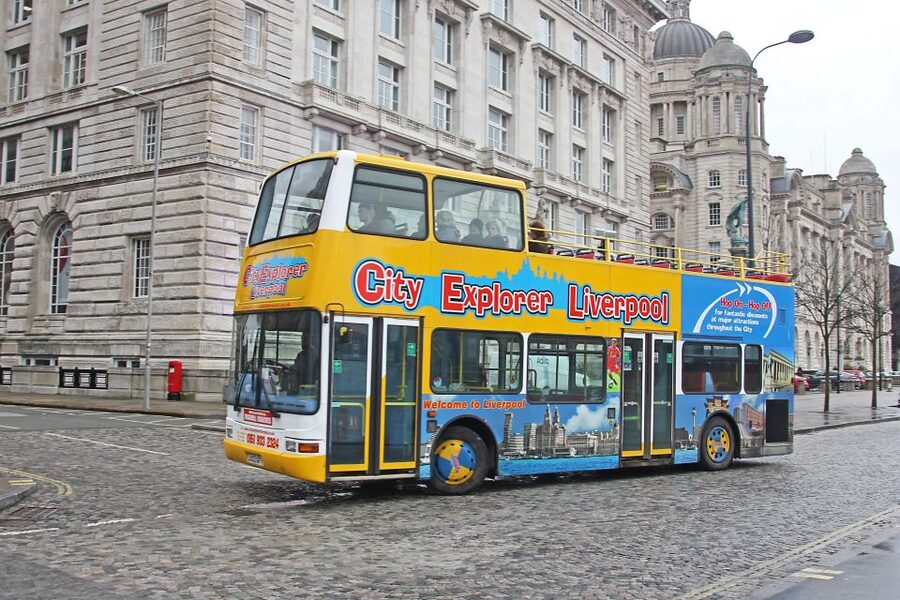 Liverpool: Beatles Explorer Bus Tour Ticket - Penny Lane, with a song and a photo stop