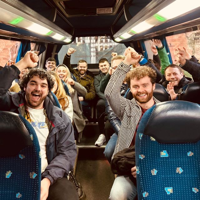 Liverpool: Brewery Bus Tour with 12 Beer and Pizza - Stop one: the first taste of Liverpool craft beer