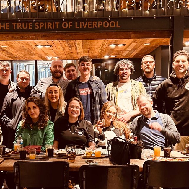 Liverpool: Brewery Bus Tour with 12 Beer and Pizza - Four brewery stops, not four identical tours