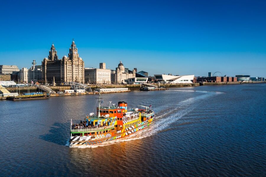 Liverpool: River Cruise and Hop-On Hop-Off Bus Tour - Metropolitan Cathedral and Philharmonic Pub