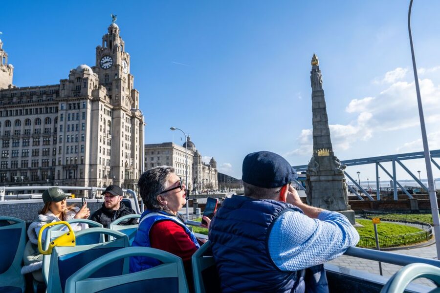 Liverpool: River Cruise and Hop-On Hop-Off Bus Tour - Liverpool Anglican Cathedral