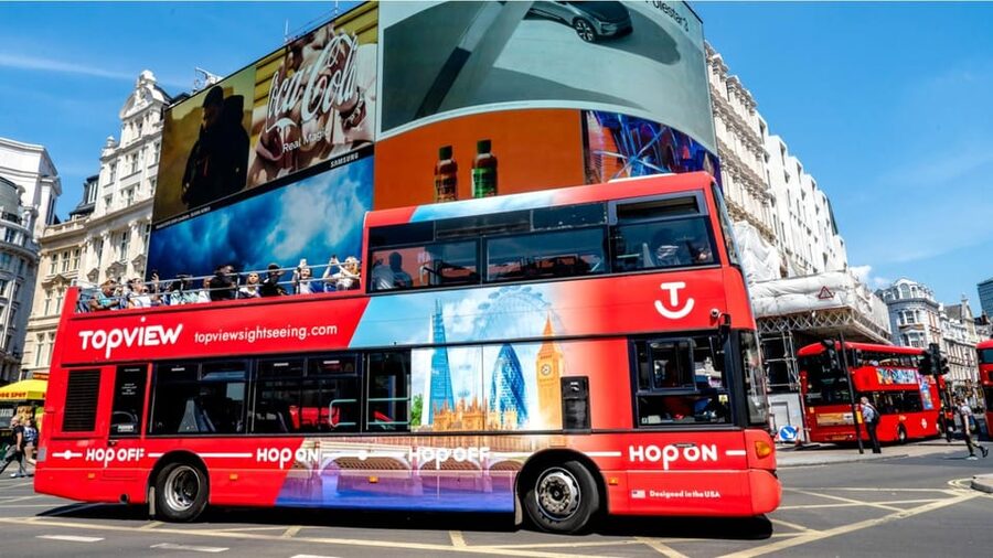 London: 24-Hour Hop-On Hop-Off Bus Pass - Begin at Marble Arch or Piccadilly
