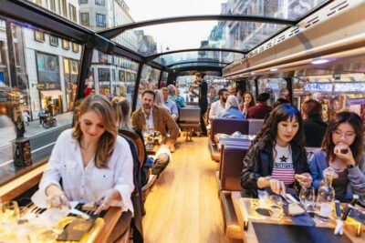 6-Course Gourmet Dinner on a Luxury Coach