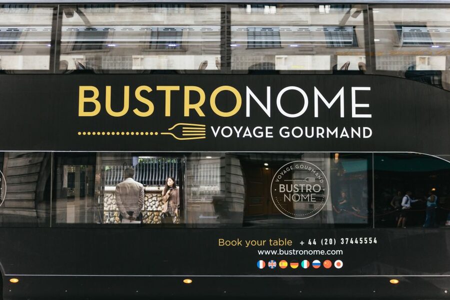 London: 6-Course Gourmet Dinner on a Luxury Coach - What $130 buys you