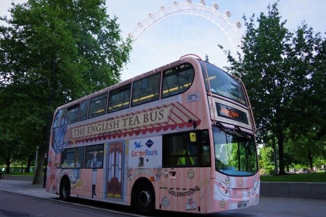 London Afternoon Tea Bus with Panoramic Tour - The afternoon tea menu on the road