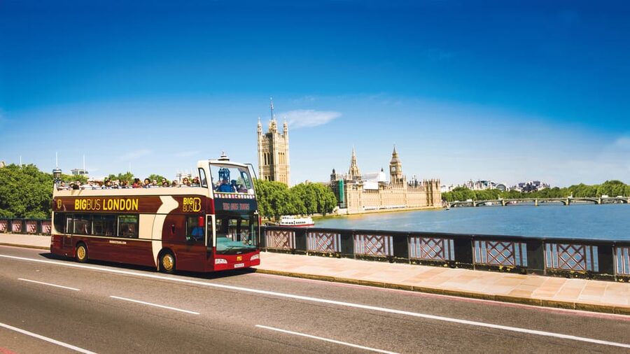 London: Big Bus Hop-on, Hop-off with Optional River Cruise - Red Route: Westminster, the West End, and the Tower