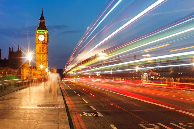 London by Night Sightseeing Open Top Bus Tour with Live Guide - Trafalgar Square and Piccadilly in one quick sweep
