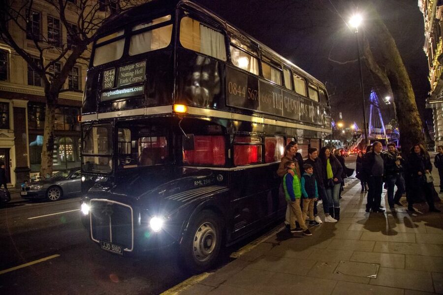 London: Comedy Horror Ghost Tour on a Bus - Westminster and the West End after dark