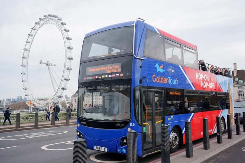 London: Golden Tours Gray Line Hop-on Hop-off Bus Tour - Key points to know before you book