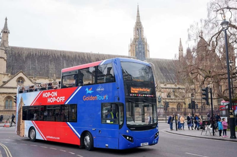 London: Golden Tours Gray Line Hop-on Hop-off Bus Tour - Madame Tussauds and the West End