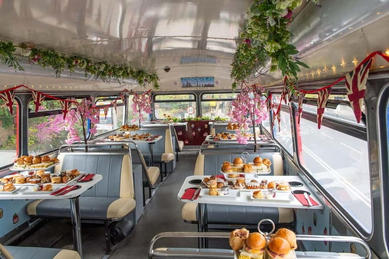 London: Great British Afternoon Tea Bus Tour - What arrives on the afternoon tea stand