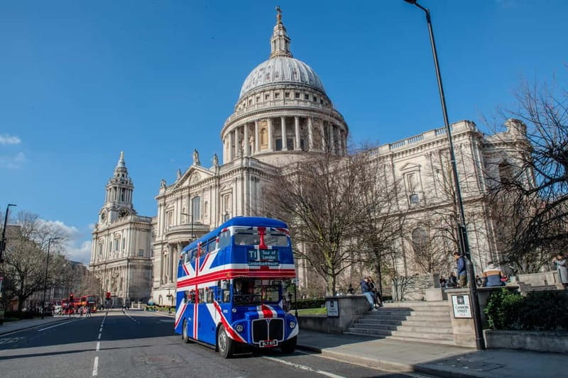 London: Great British Afternoon Tea Bus Tour - The route from St Paul’s to the Tower