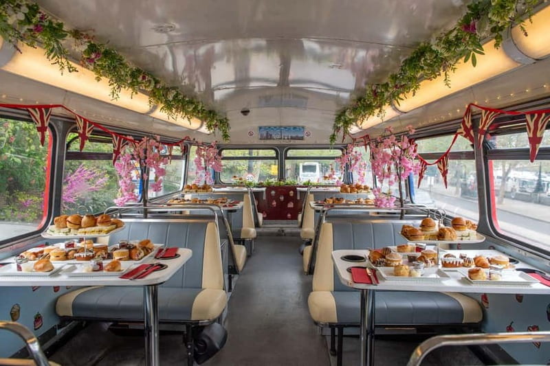 London: Great British Afternoon Tea Bus Tour - Starting at Embankment and finding the bus