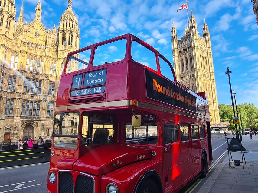 London: Guided Sightseeing Tour on a Vintage Open-Top Bus - Is $40 a fair price?
